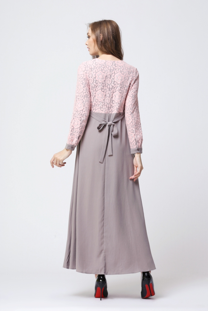 BM70010 Trendy Jubah Grey