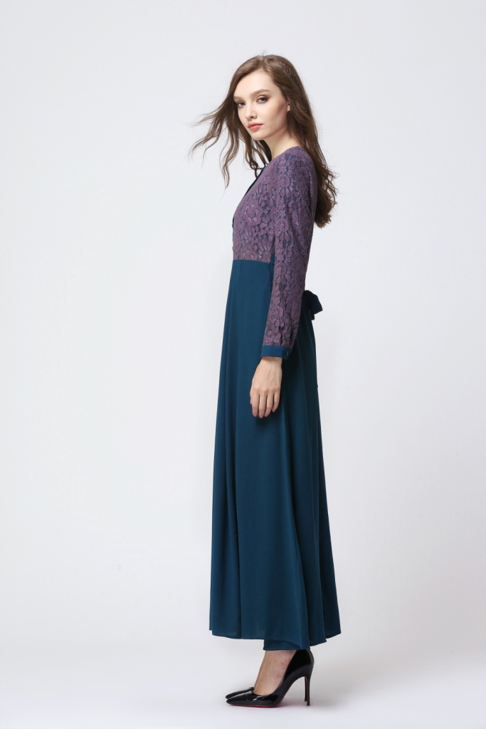 BM70010 Trendy Jubah Teal