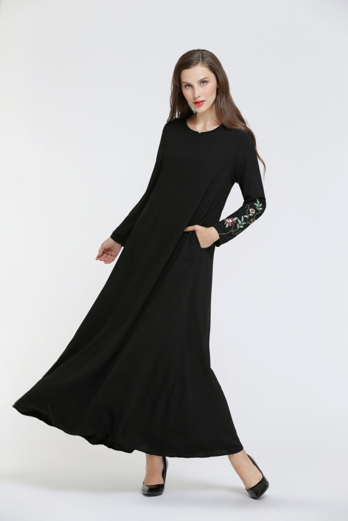 BM70012 Pretty Jubah Black