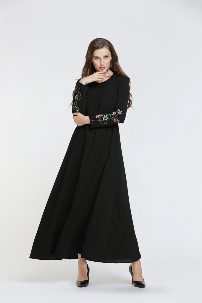 BM70012 Pretty Jubah Black