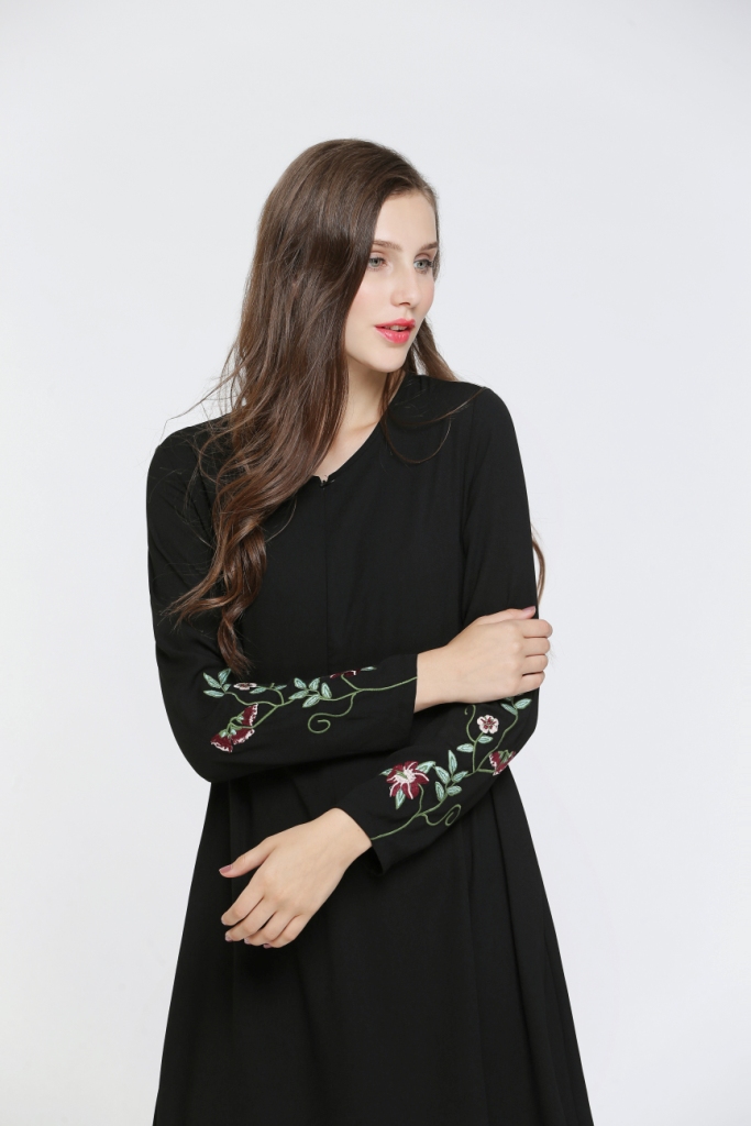 BM70012 Pretty Jubah Black