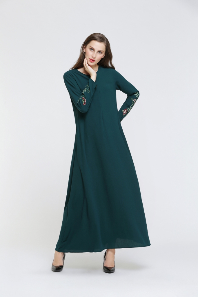 BM70012 Pretty Jubah Dark Green