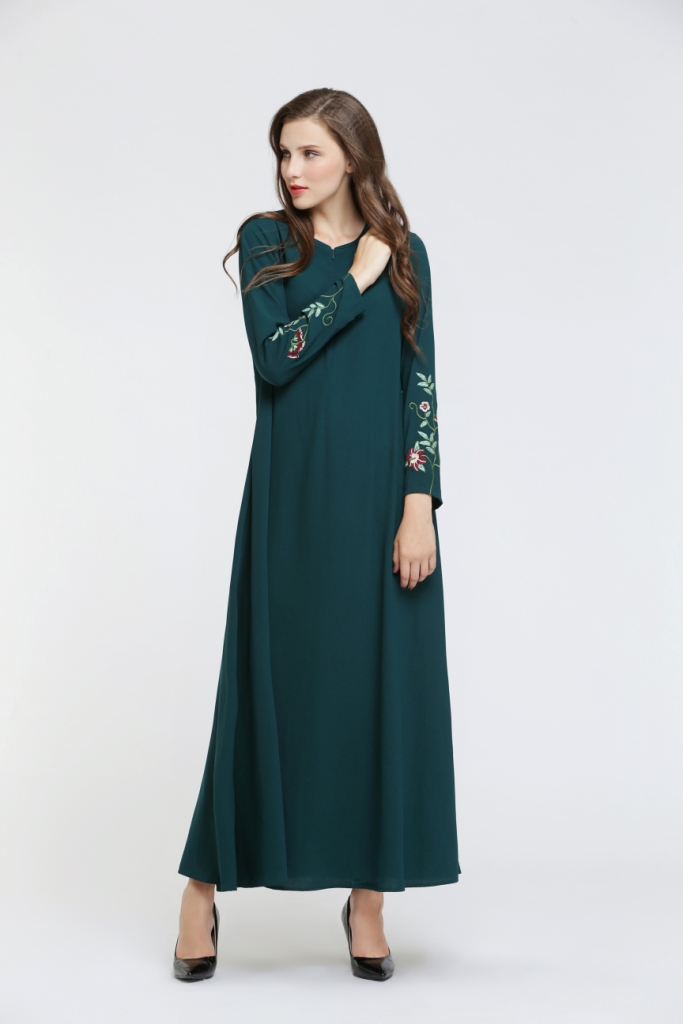 BM70012 Pretty Jubah Dark Green
