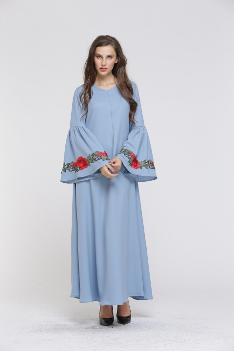 BM70013 Trendy Jubah Blue