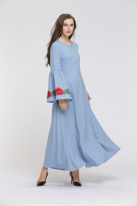 BM70013 Trendy Jubah Blue