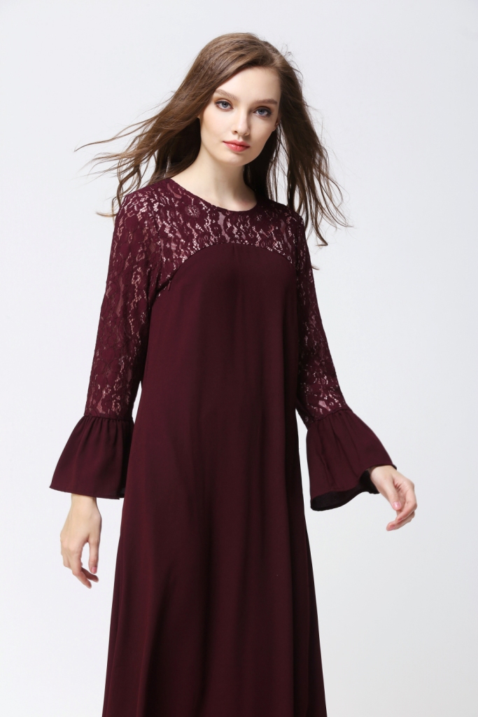BM70014 Pretty Jubah Maroon