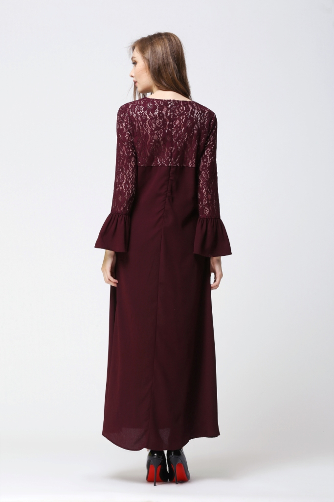 BM70014 Pretty Jubah Maroon