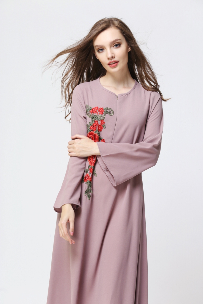 BM70020 Trendy Jubah Pink