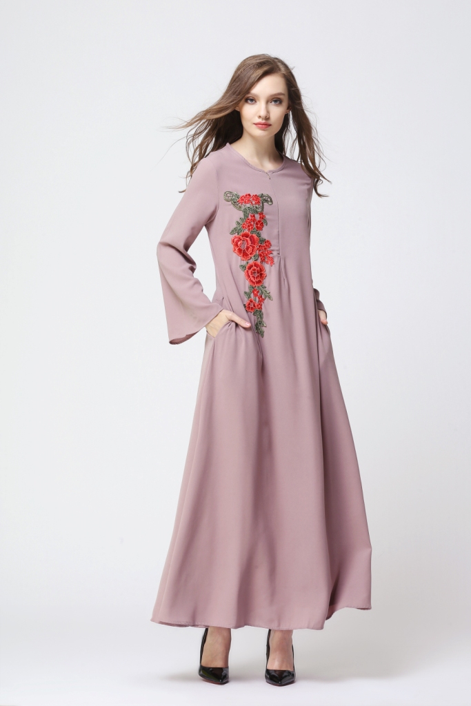 BM70020 Trendy Jubah Pink