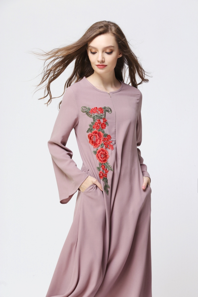 BM70020 Trendy Jubah Pink