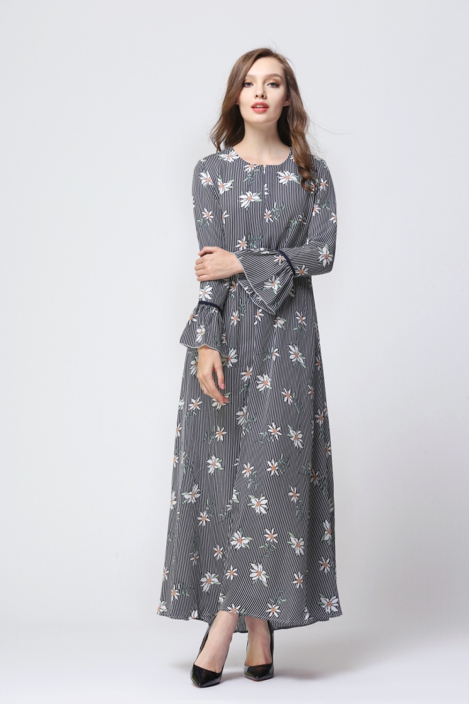 BM70022 Lovely Jubah Black