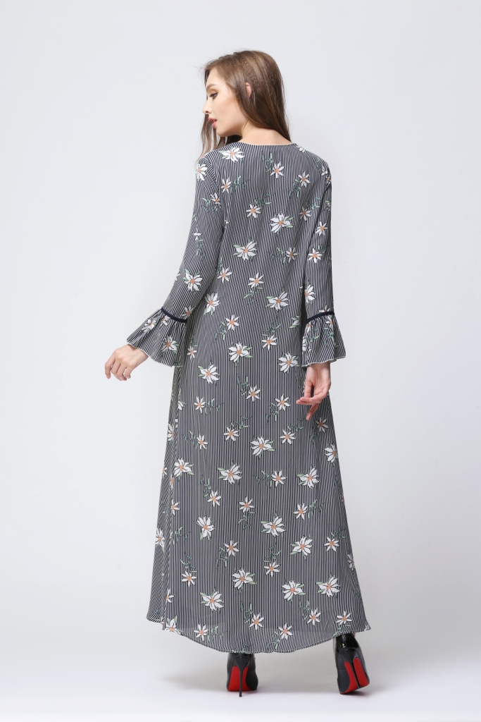 BM70022 Lovely Jubah Black