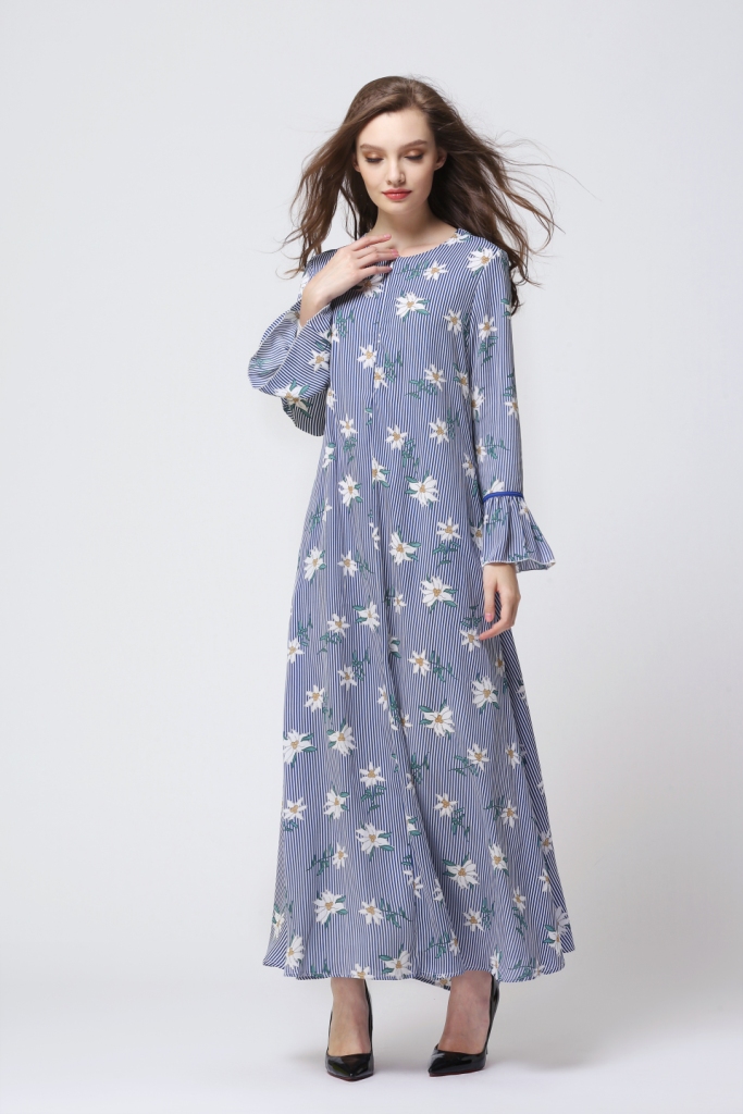 BM70022 Lovely Jubah Blue