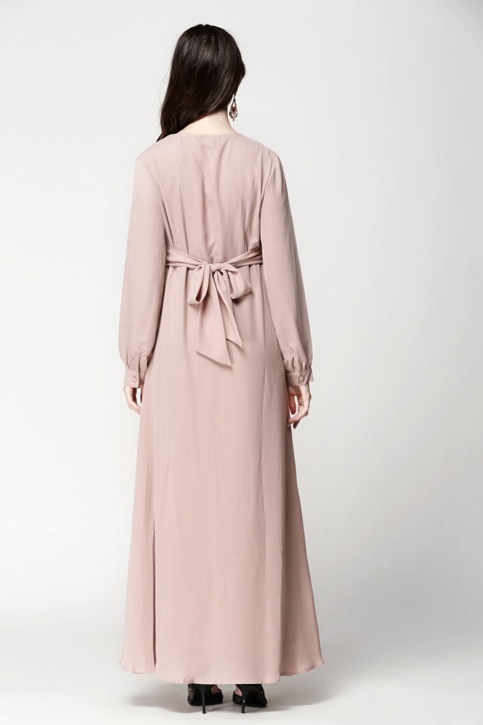 BM70023 Elegant Jubah Khaki