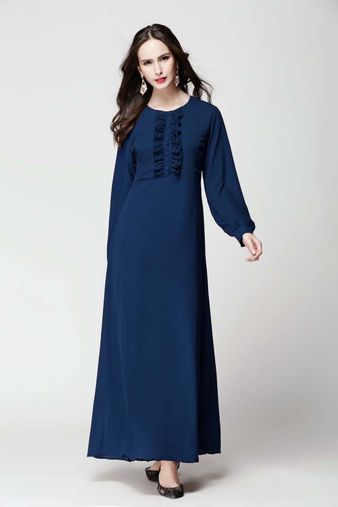 BM70023 Elegant Jubah Navy
