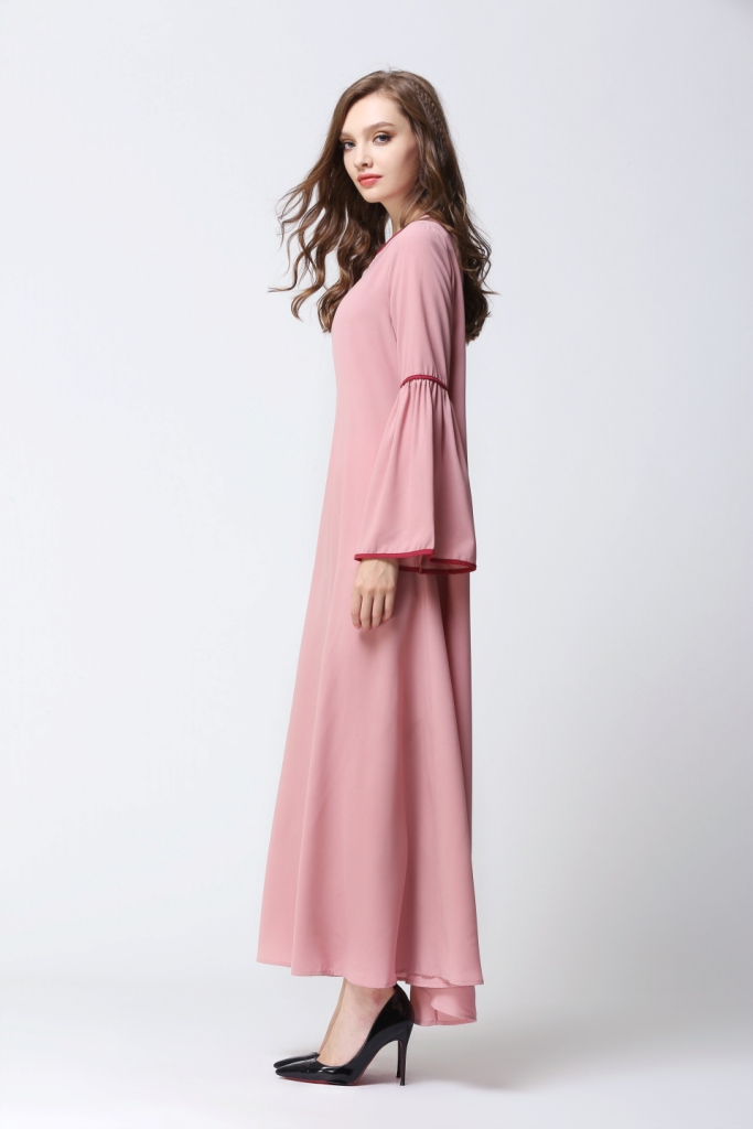 BM70025 Fashion Jubah Pink