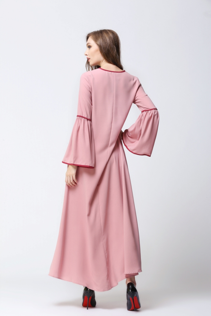 BM70025 Fashion Jubah Pink