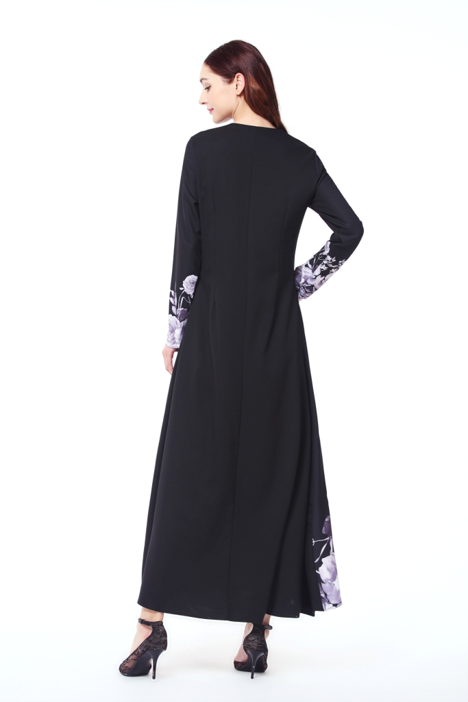 BM70026 Charming Jubah Black