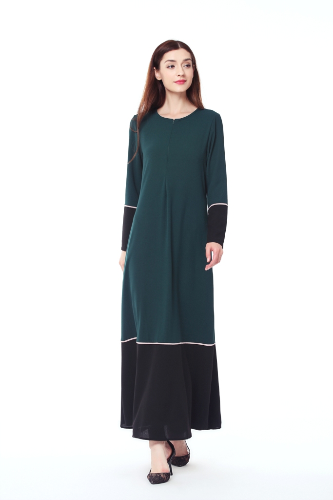 BM70028 Fashion Jubah Dark Green