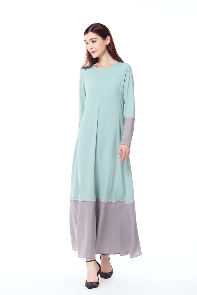 BM70028 Fashion Jubah Mint