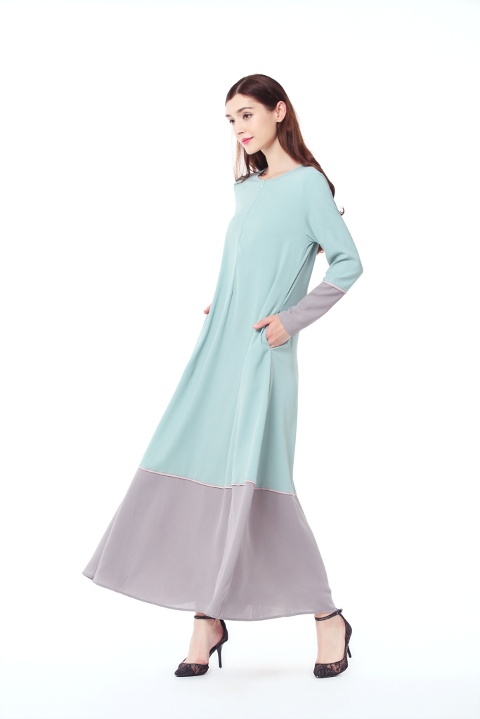 BM70028 Fashion Jubah Mint