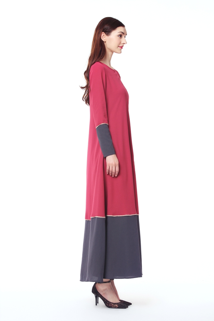 BM70028 Fashion Jubah Red