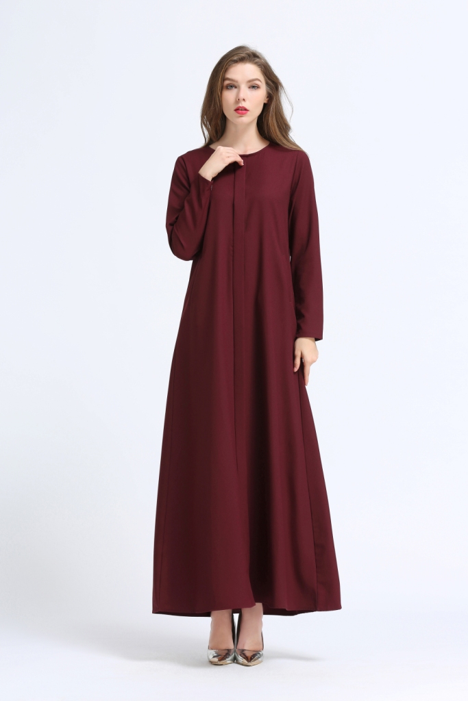 BM70029 Trendy Jubah Maroon
