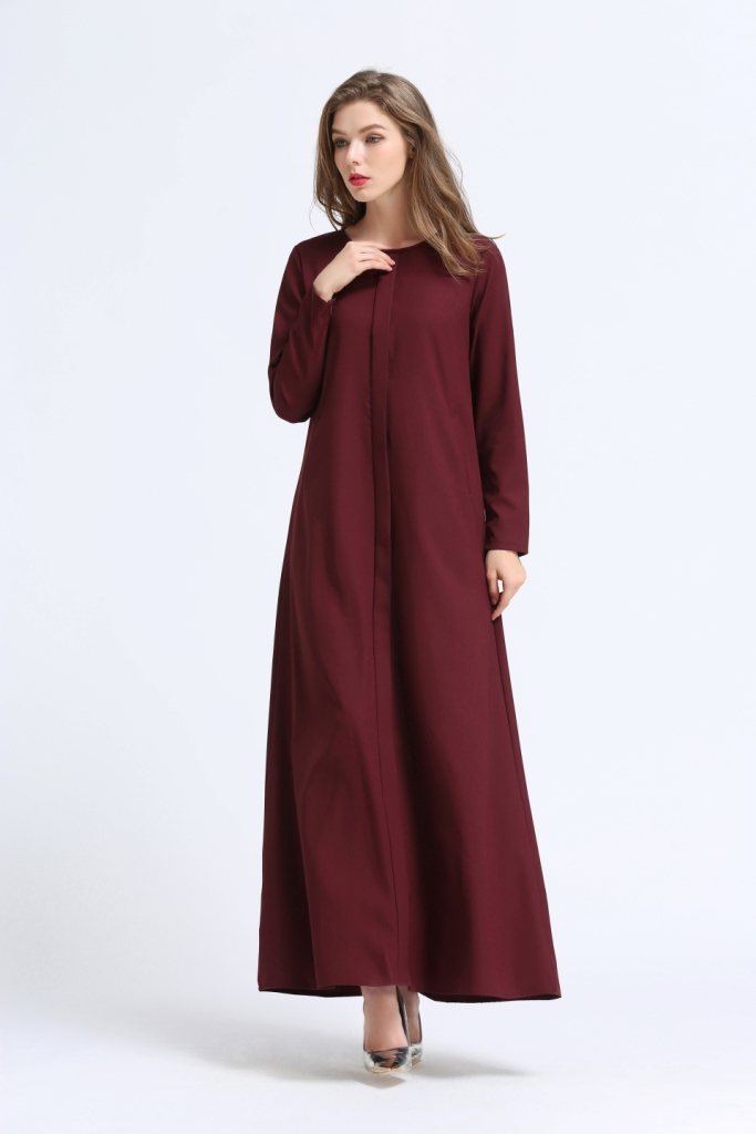 BM70029 Trendy Jubah Maroon