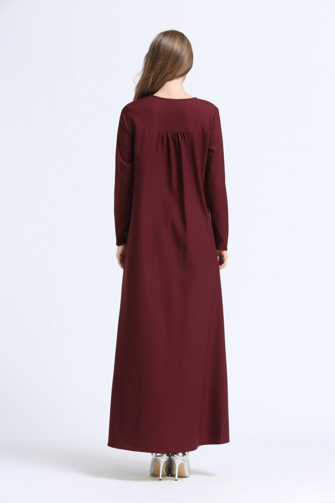 BM70029 Trendy Jubah Maroon