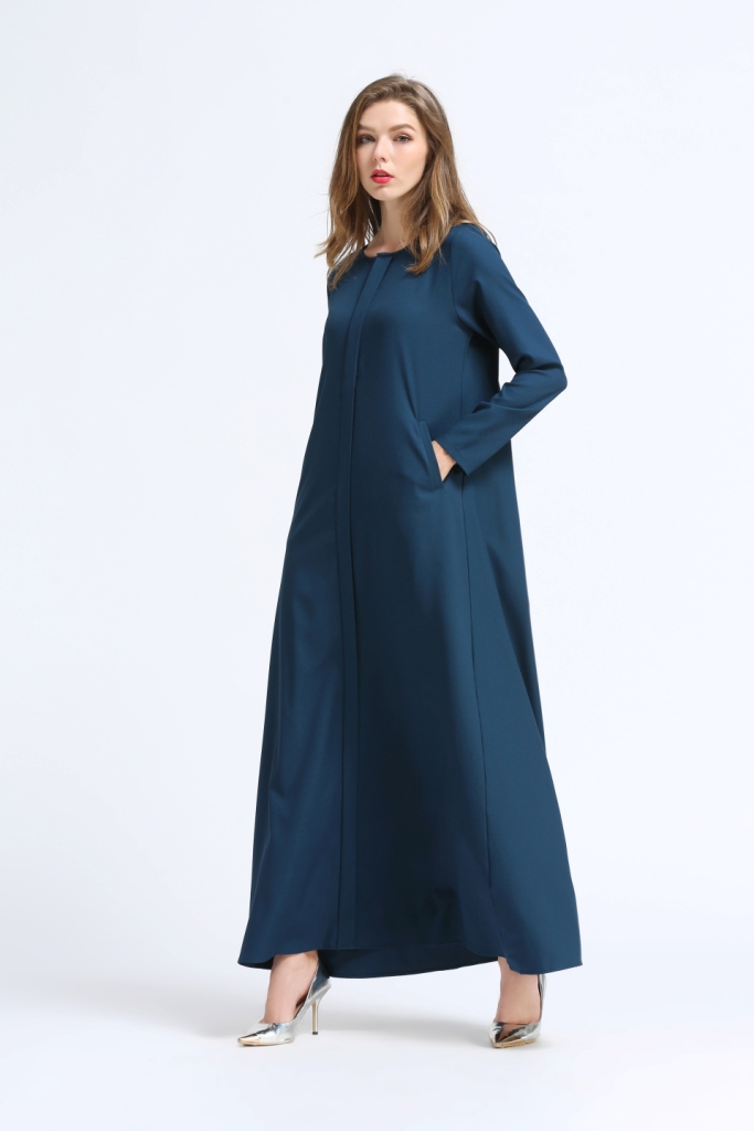 BM70029 Trendy Jubah Teal