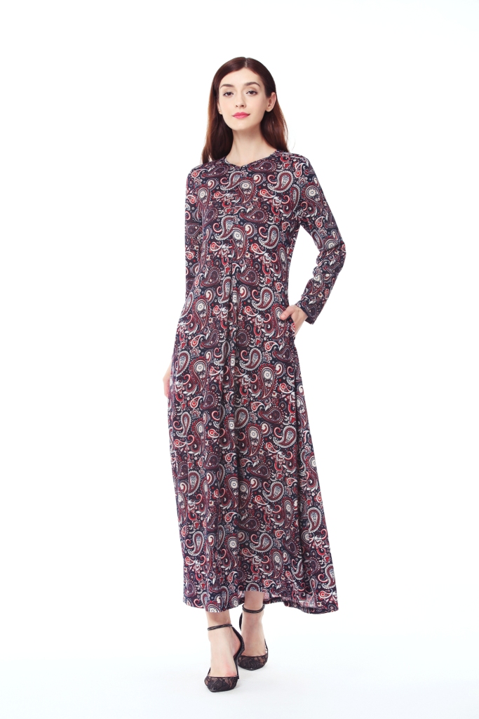 BM70030 Pretty Jubah Maroon