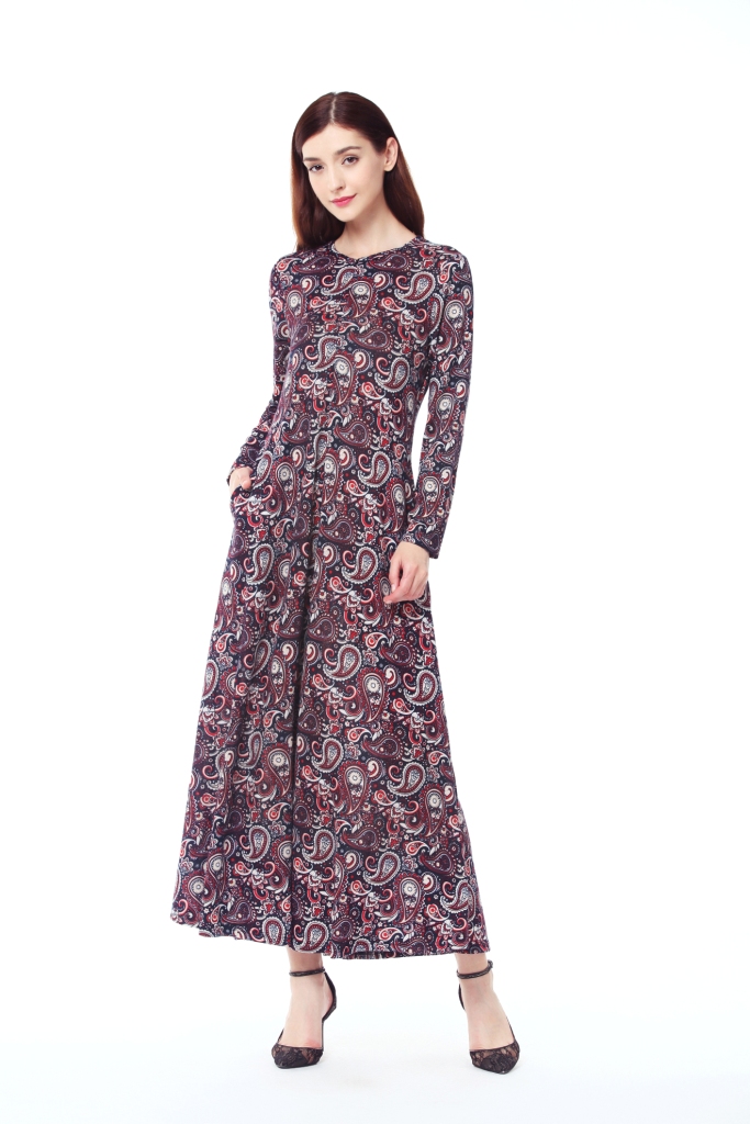 BM70030 Pretty Jubah Maroon