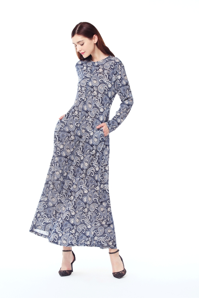 BM70030 Pretty Jubah Navy