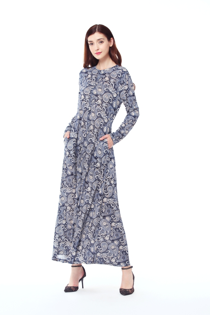 BM70030 Pretty Jubah Navy