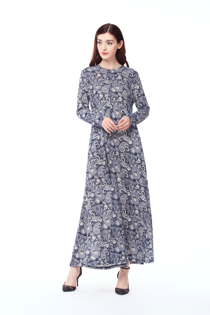BM70030 Pretty Jubah Navy