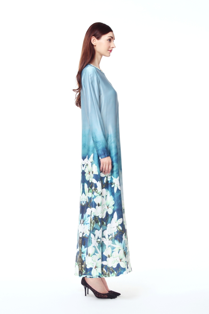 BM70031 Charming Jubah Blue