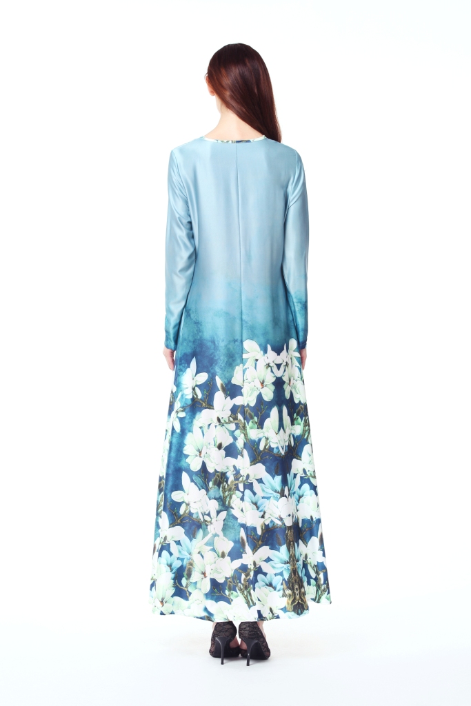 BM70031 Charming Jubah Blue