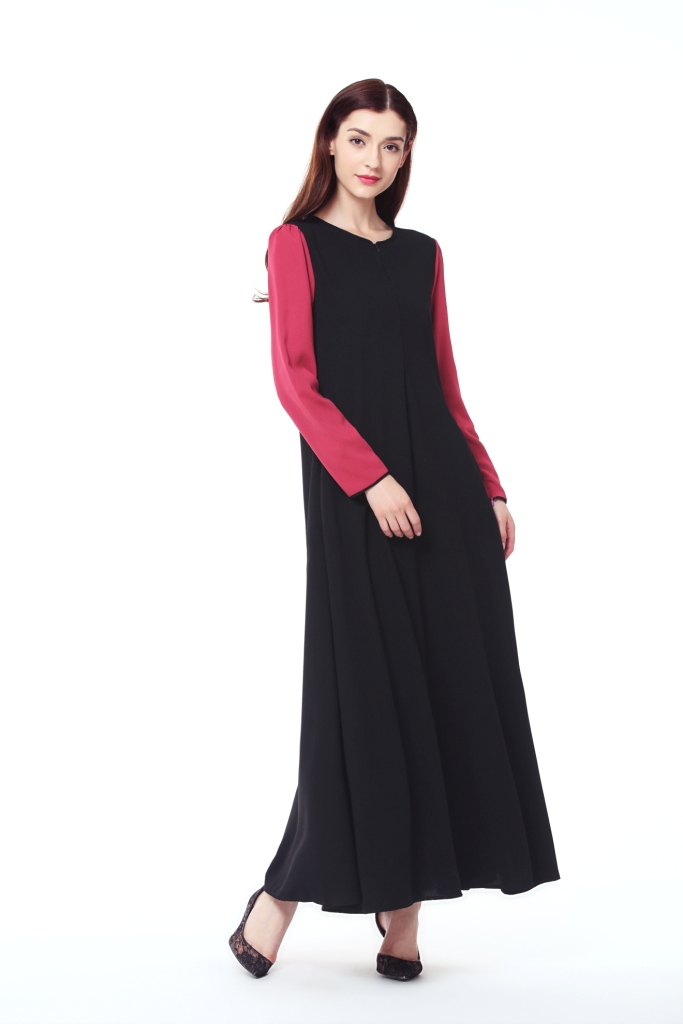 BM70032 Lovely Jubah Black