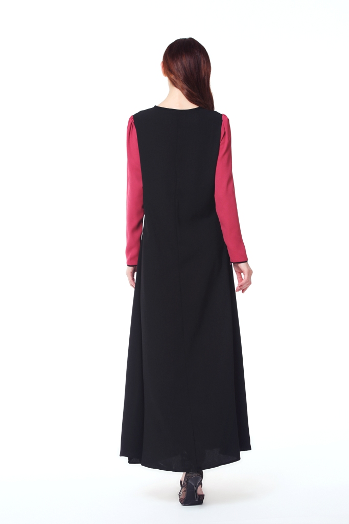 BM70032 Lovely Jubah Black
