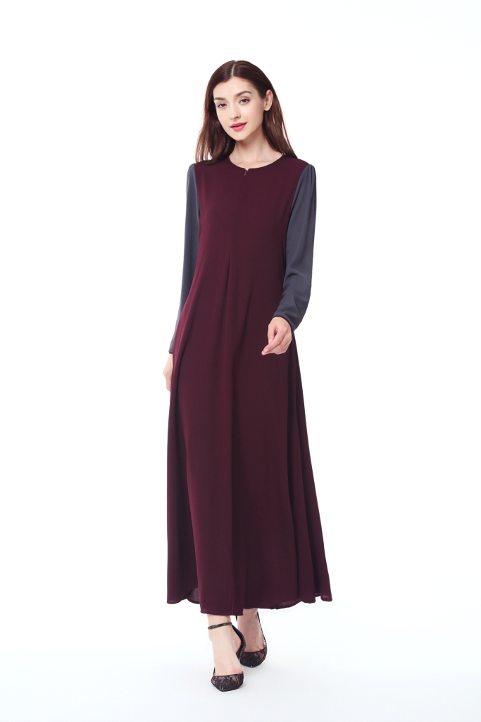 BM70032 Lovely Jubah Maroon