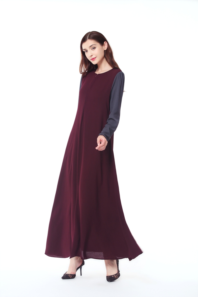 BM70032 Lovely Jubah Maroon