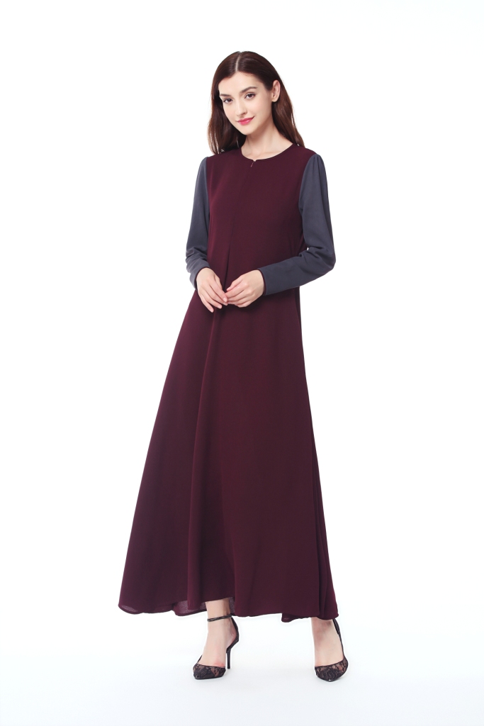 BM70032 Lovely Jubah Maroon