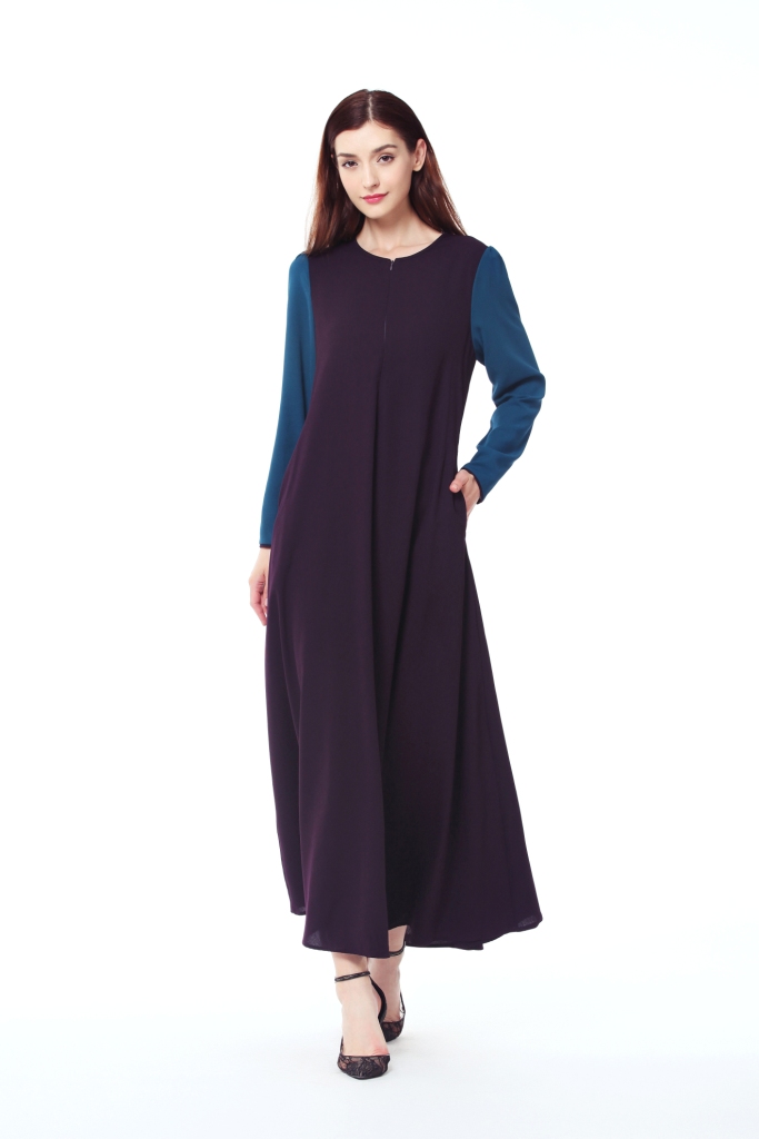 BM70032 Lovely Jubah Purple