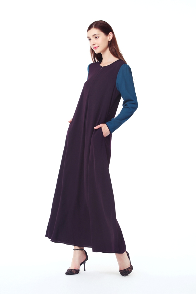 BM70032 Lovely Jubah Purple