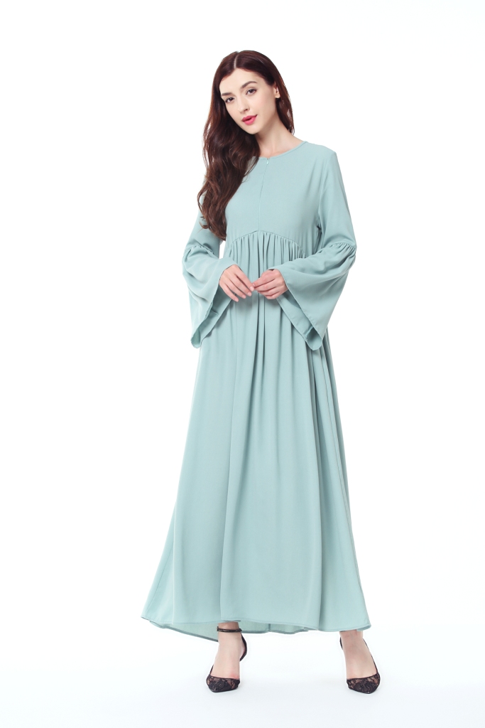 BM70034 Trendy Jubah Mint