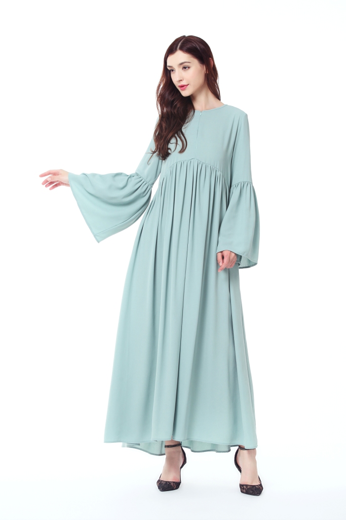 BM70034 Trendy Jubah Mint