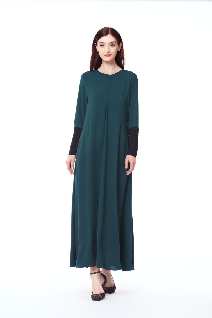 BM70038 Pretty Jubah Green