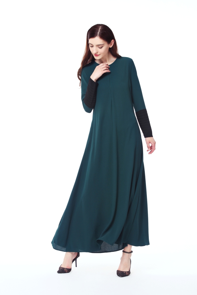 BM70038 Pretty Jubah Green