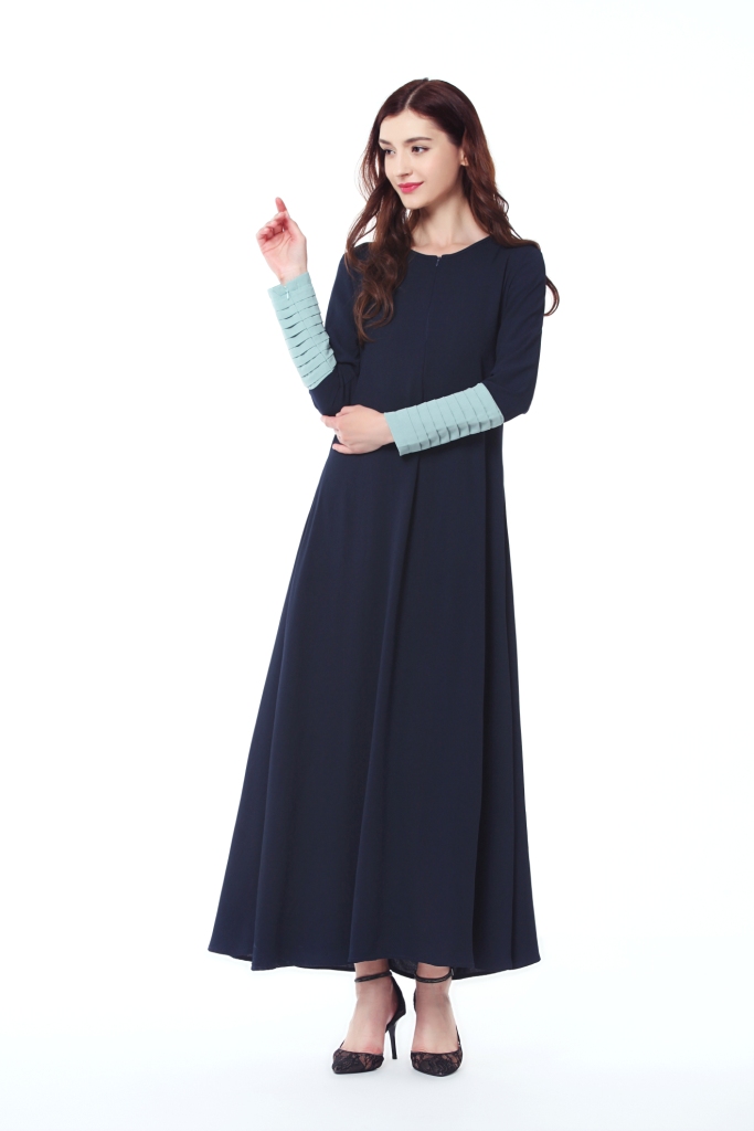 BM70038 Pretty Jubah Navy