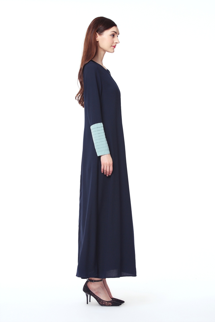 BM70038 Pretty Jubah Navy
